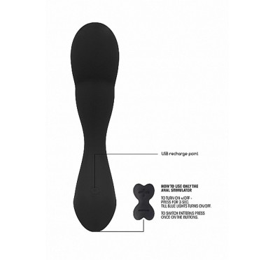 GERON Anal vibrator - Black